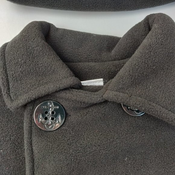 ⛄️NWOT⛄️ Handsome Fleece Pea Coat 24M - Picture 3 of 7